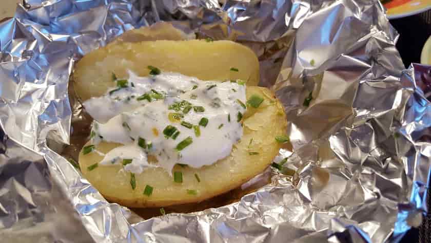 Making The Perfect Baked Potato On The Grill